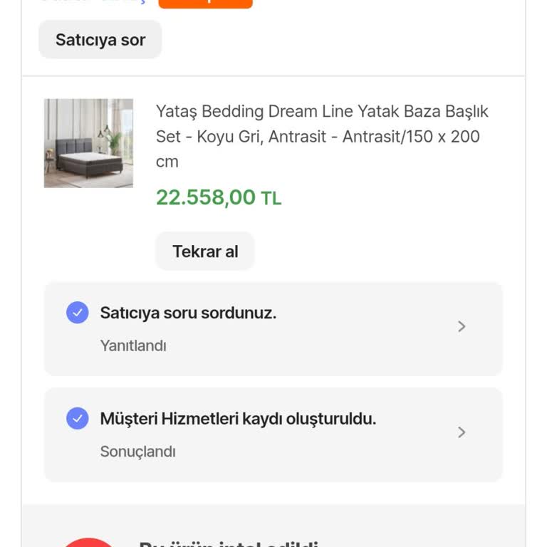 Siparişin Gecikmesi Ve Taksit İadesinde Yaşanan Sorunlar