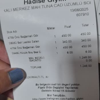 Mağaza Personelinin Dikkatsizliği Ve Etiket Fiyatı Farkı Nedeniyle Yaşanan Mağduriyet