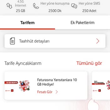 Vodafone Tarife Yenilemede Yanıltıcı Bilgilendirme Ve Ek Ücret Şoku