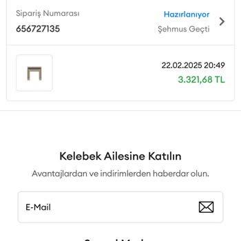 Aylarca Beklenen Zigon Sehpa Hala Teslim Edilmedi, Müşteri Hizmeti Yetersiz