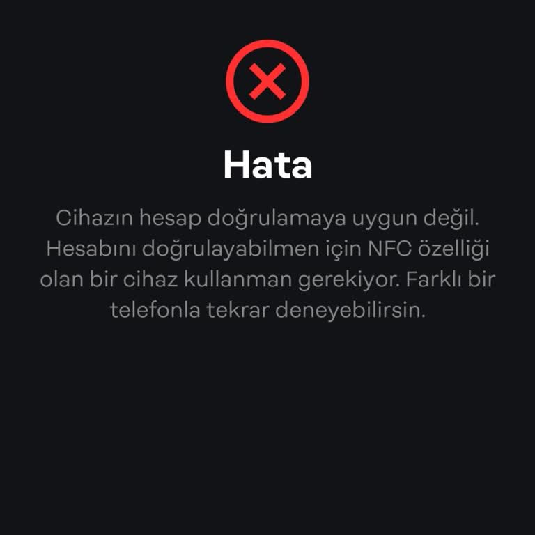 Papara Hesabımdaki Paramı NFC Olmadan Çekemiyorum!