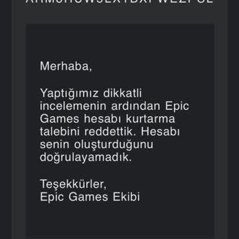 Epic Games Hesabımın Güvenliği Ve Destek Sürecinde Yaşadığım Sorunlar