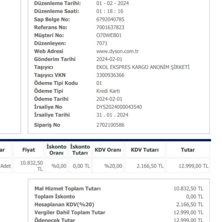 Dyson Süpürge Başlığı Sürekli Kırılıyor, Yedek Parça Ücretleri El Yakıyor