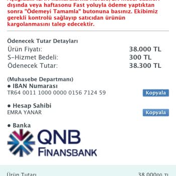 Güvenli Ödeme Tuzağıyla Büyük Maddi Kayıp Yaşadım