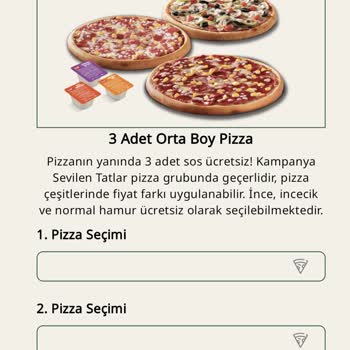 Pizza Görselleri İle Teslim Edilen Ürün Arasındaki Fark Ve Puan Silinmesi