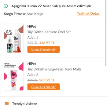 Hipet Ürünleri Sonrası Kedimde Artan Tüy Dökülmesi Ve Göz Problemi
