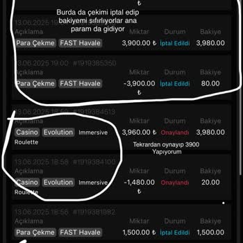 Kazançlarım Gerekçesiz Olarak Silindi Ve Para Çekmem Engellendi