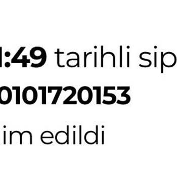 Siparişimin Bir Ay Boyunca Hazırlanamaması Ve İletişim Sorunu
