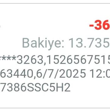 Kullanmadığım Uygulamadan Hesabımdan İzinsiz Para Çekildi