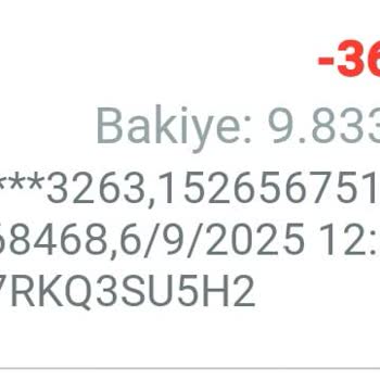 Kullanmadığım Uygulamadan Hesabımdan İzinsiz Para Çekildi