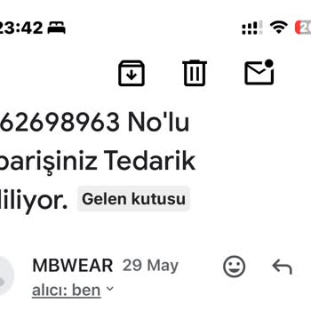 Mbwear.net  Ürünlerim Tam Üç Haftadır Teslim Edilmiyor