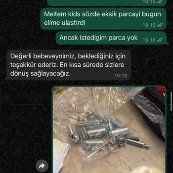 Eksik Parçalı Beşik Mağduriyetiyle Bir Aydır Çözüm Bekliyorum