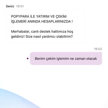 Yüksek Miktarlı Çekim İşleminin Gecikmesi Ve Müşteri Hizmetlerinin İlgisizliği