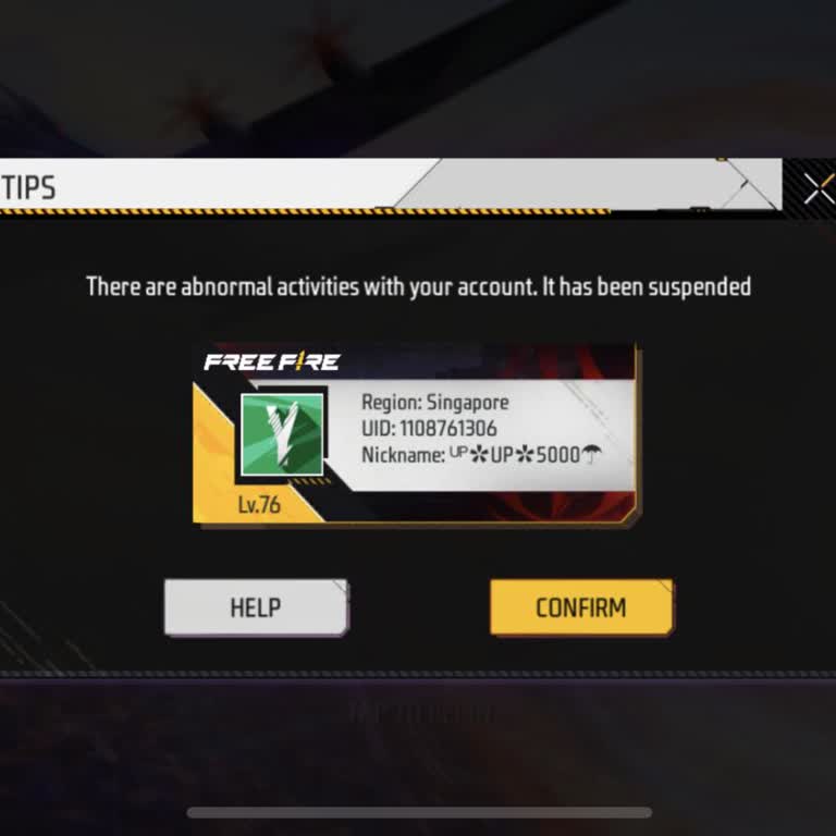 Please Recover My FF Account