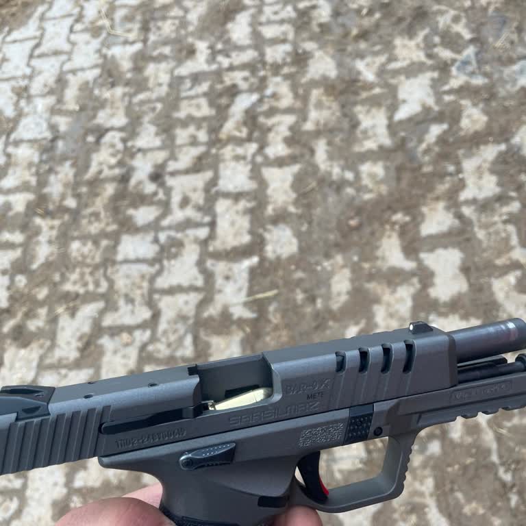 Sarsılmaz Silah SAR9 Mete X Platinum Tabancada Şarjör Ve Kızak Sorunu Çözülmedi