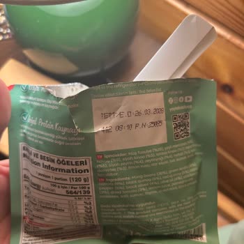 Yayla Bakliyat Salata Ekşi Mix Ürününde Bozuk Koku Ve Tat Sorunu