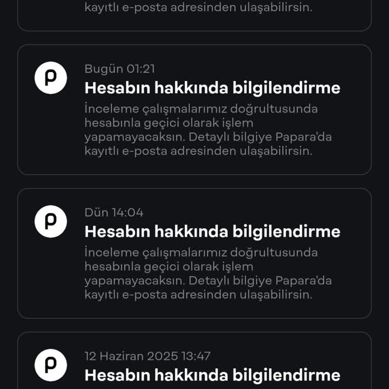 Papara Hesabımın İncelemesi Neden Bu Kadar Uzun Sürüyor