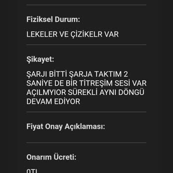 KVK Teknik Servisten Yetersiz İletişim Ve Destek Nedeniyle Mağduriyet