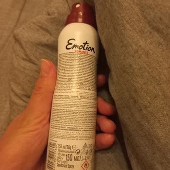 Emotion Deodorant Kapağı Arızalı Ve Gaz Kaçağı Yapıyor