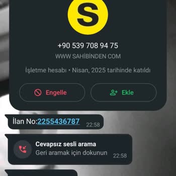 Sahibinden.com Üzerinden Yapılan Alımda Yanıltıcı Ödeme Talebi