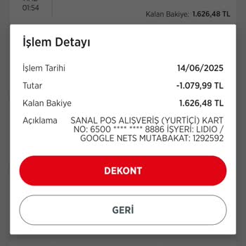 Silinen Uygulamadan İzinsiz Para Çekilmesi