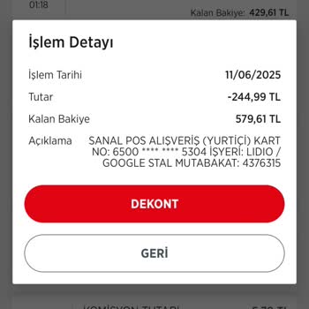 Google Play Üzerinden Bilgim Dışında Hesabımdan Para Çekildi