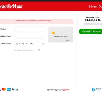 Ödeme Hatası Ve Ulaşılamayan Müşteri Hizmetleri