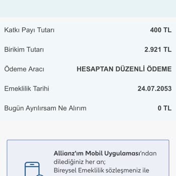 Bireysel Emeklilik İptalinde Yatırılan Paraların İade Edilmemesi