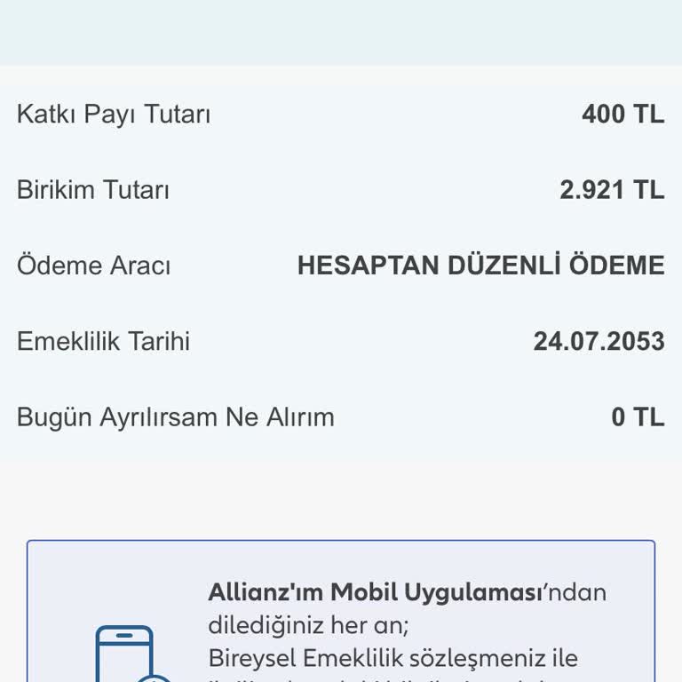 Bireysel Emeklilik İptalinde Yatırılan Paraların İade Edilmemesi