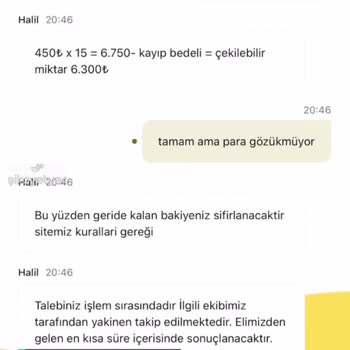 Betturkey Hesaptaki Param Sıfırlanmış!