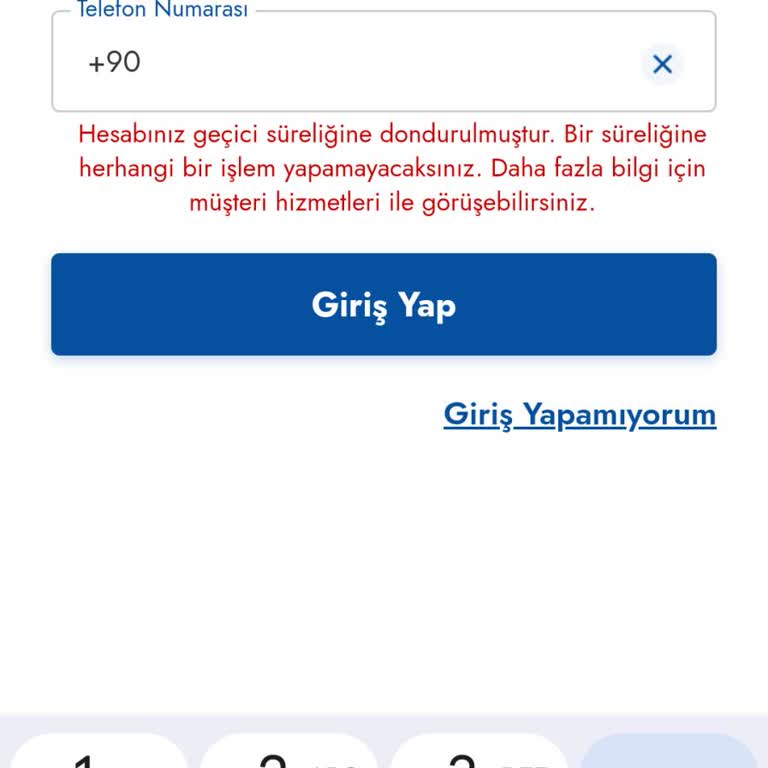 Cepte Şok Uygulamasına Giriş Sorunu Ve Alışveriş Yapamama Problemi