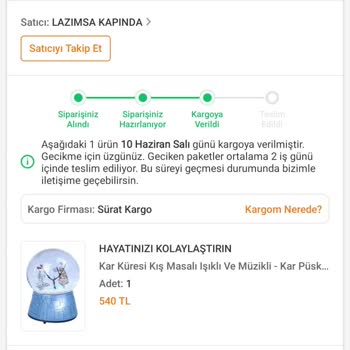 Kargo Teslimatında Gecikme Ve Yetersiz Müşteri Hizmeti Deneyimi