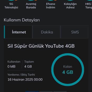Sil Süpür Hediye İnternetim Youtube'da Kendi Paketimden Harcandı