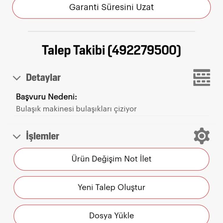 Satış İptali Yapılan Ürünün Teslimatı Ve Yetkili Servis Hatası