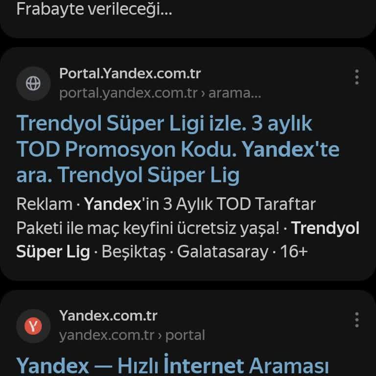 Yandex 5GB Kampanyasında İkinci Gün Telefon Numarası Kabul Edilmedi