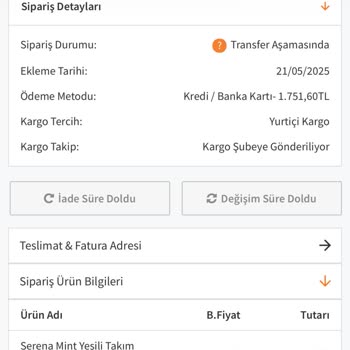 Gizce Giyim Siparişim Teslim Edilmedi, Müşteri Hizmetleri Yanıt Vermiyor