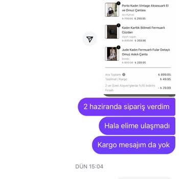 Siparişim Ulaşmadı, Markaya Ulaşamıyorum