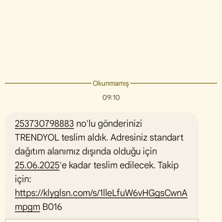 Sipariş Sonrası Gelen Şüpheli Mesajlar Güvenimi Sarsıyor