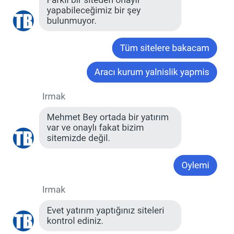 Yatırımım Hesabıma Yansımadı, Canlı Destek İlgisiz