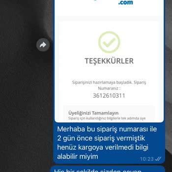 Babalar Günü Siparişim Gönderilmedi, İletişim Kurulamıyor Ve Para İadesi Talep Ediyorum