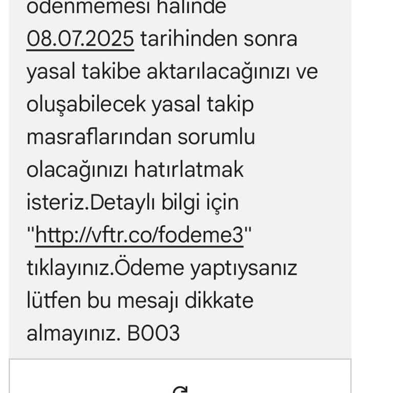 Borç Olmadığı Halde Sürekli Borç Uyarısı SMS'i Alıyorum