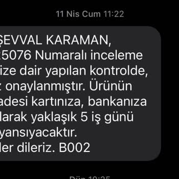 SuperStep’ten Alınan Ayakkabının İade Sürecinde Yaşanan Uzun Gecikme Ve İletişim Sorunları
