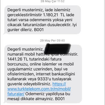 Cayma Bedeli Sorunu Çözülmeden Hattım Kısıtlanıyor