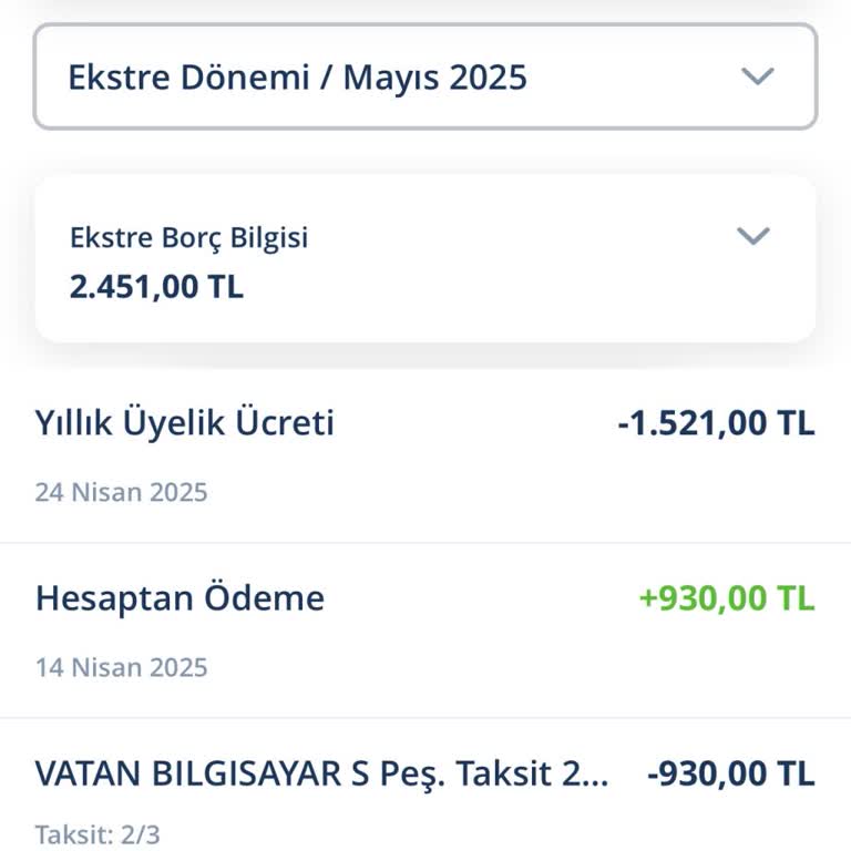 Kredi Kartıma Haksız Üyelik Ücreti Kesildi