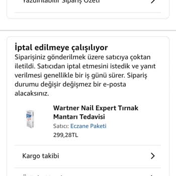Amazon.com.tr'de Sipariş İptali Ve Müşteri Hizmetlerine Ulaşamama Sorunu