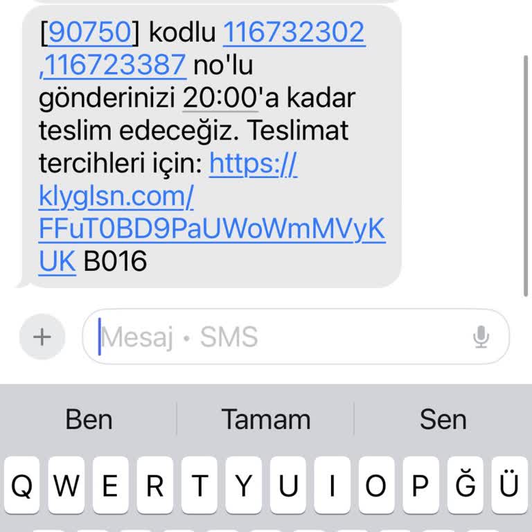 Kargo Teslimatında Mesai Saatlerine Uymama Ve İletişim Sorunu