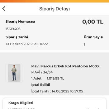 Siparişim Teslim Edilmedi, İade Talebime Dönüş Yapılmadı