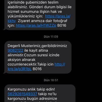 Adrese Gelmeden Kargo Teslim Edilmedi Ve Yanıltıcı Mesaj Gönderildi