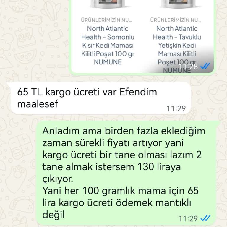 Ücretsiz Denilen Numune Mamalar İçin Ücret Talep Edilmesi Güven Sarsıyor