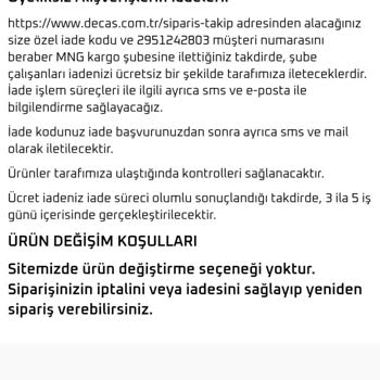 İade Sürecinde Yaşanan İletişim Ve Destek Sorunları